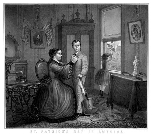 Saint Patrick's Day In America, 1872 Poster Print by Science Source - Item # VARSCIBU2718