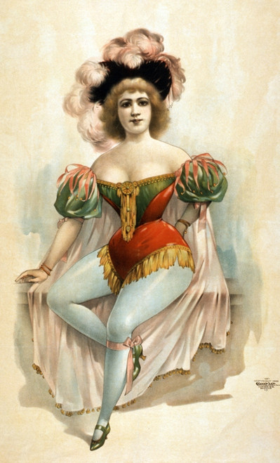 American Burlesque Costume, 1899 Poster Print by Science Source - Item # VARSCIJB0577