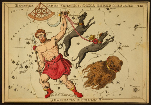 Bootes and Canes Venatici Constellations, 1825 Poster Print by Science Source - Item # VARSCIBY2716