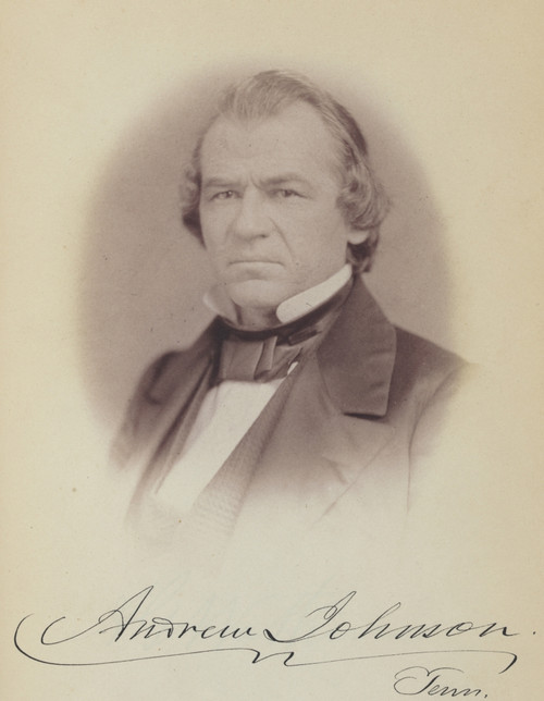 Senator Andrew Johnson, 1859 Poster Print by Science Source - Item # VARSCIBX9335