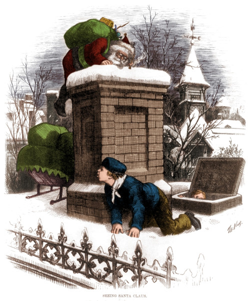 Seeing Santa Claus, 1876 Poster Print by Science Source - Item # VARSCIJB1563