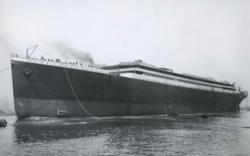 Titanic Launch Poster Print by Science Source - Item # VARSCIBR6623
