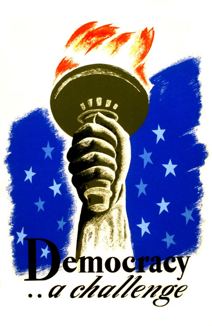 Democracy, FAP Poster, 1940 Poster Print by Science Source - Item # VARSCIJC3067