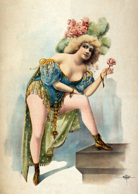 American Burlesque Costume, 1899 Poster Print by Science Source - Item # VARSCIJB0575