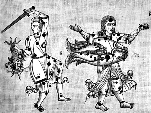 Perseus and Andromeda Constellations Poster Print by Science Source - Item # VARSCIBX9606