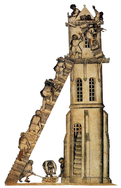 Tower of Babel, 14th Century Poster Print by Science Source - Item # VARSCIBX5810