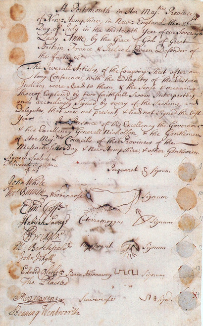 Second Treaty of Portsmouth, 1714 Poster Print by Science Source - Item # VARSCIBV6979