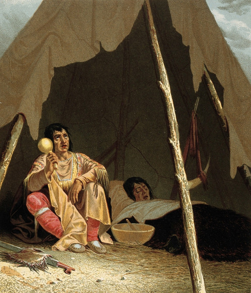 North American Indian Shaman, 19th Century Poster Print by Science Source - Item # VARSCIJB4381