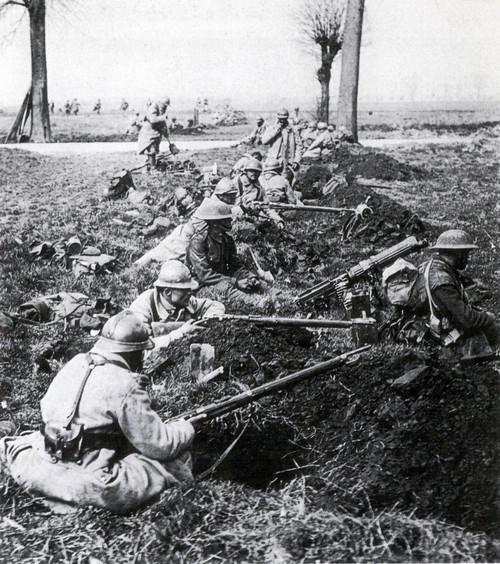 WWI, Allied Forces, Second Battle of the Marne Poster Print by Science Source - Item # VARSCIBZ7840
