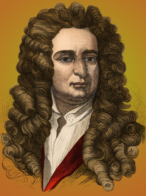 Isaac Newton, English Polymath Poster Print by Science Source