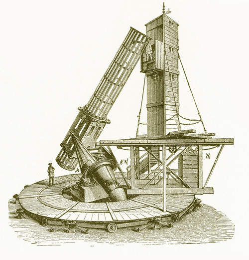 Lassell's Reflecting Telescope Poster Print by Science Source - Item # VARSCIBP3316