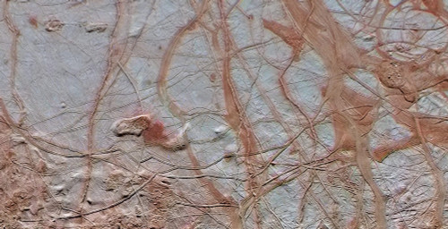 Surface of Jupiter's Moon, Europa Poster Print by Science Source - Item # VARSCIJE8754