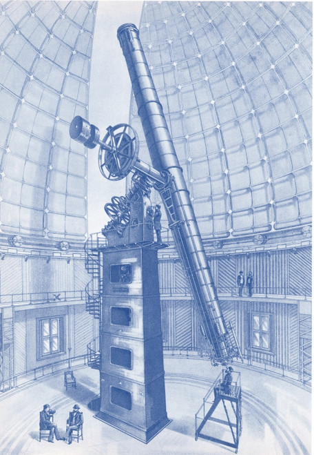 Lick observatory, Mount Hamilton, CA Poster Print by Science Source