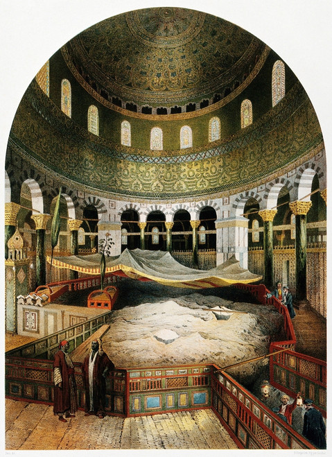 Dome of the Rock, Jerusalem, 1862 Poster Print by Science Source - Item # VARSCIJB5396