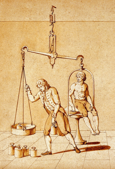 Lavoisier's Respiration Experiments, 1770s Poster Print by Science Source - Item # VARSCIJC3089