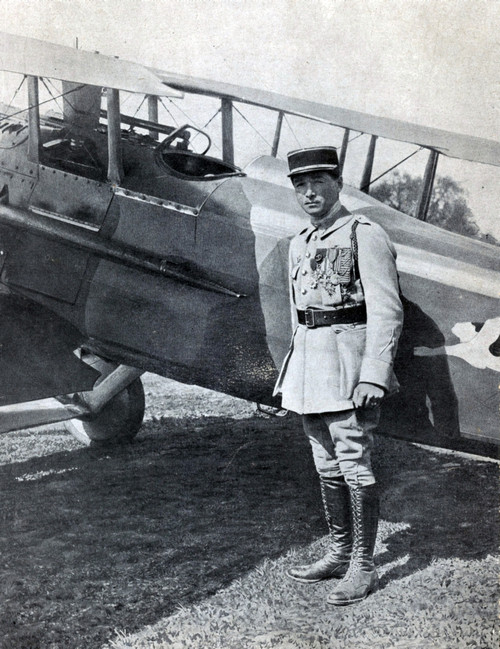 RenÔøΩ?_ÔøΩ?_ Fonck, WWI French Flying Ace Poster Print by Science Source - Item # VARSCIBZ7128
