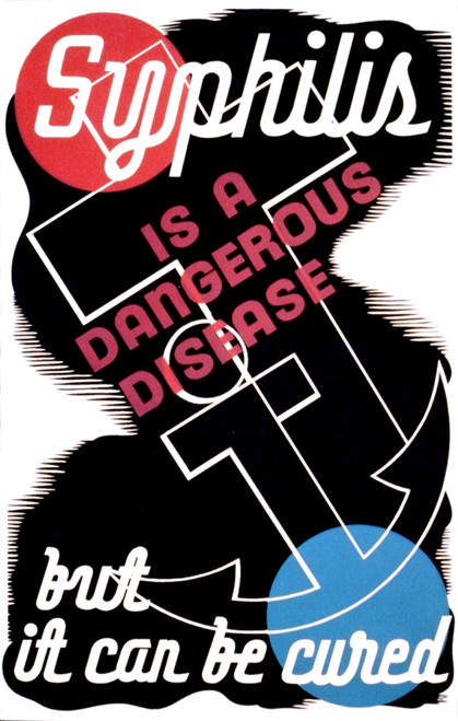 Syphilis Treatment, FAP Poster, 1941 Poster Print by Science Source - Item # VARSCIJC3004