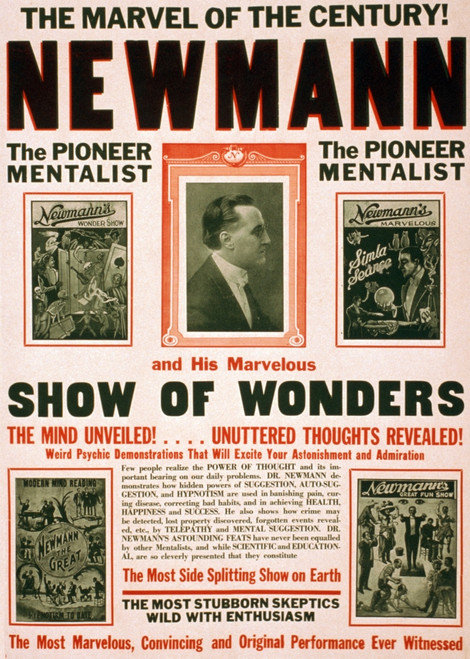 C.A. George Newmann, American Hypnotist Poster Print by Science Source - Item # VARSCIJB0541