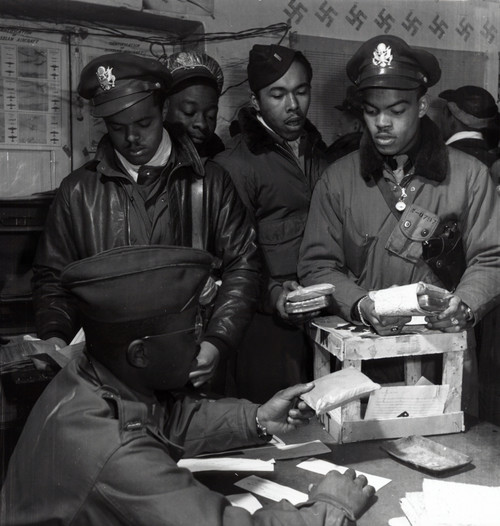 Tuskegee Airman Receive Escape Kits, 1945 Poster Print by Science Source - Item # VARSCIJB7022
