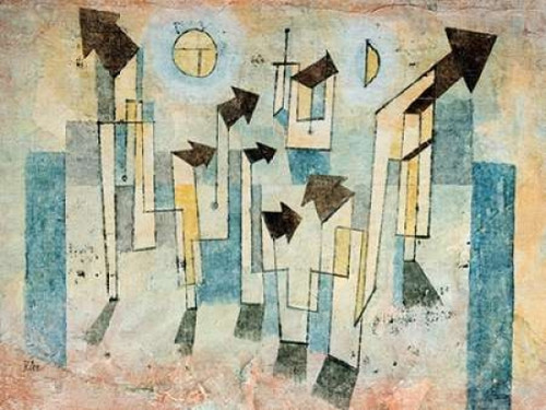 Mural from the Temple of Longing Thither Poster Print by Paul Klee - Item # VARPDX3PK2110