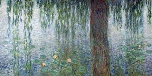 Morning with Weeping Willows II Poster Print by Claude Monet - Item # VARPDX2CM017