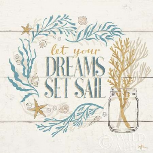 Golden Sea V Poster Print by Janelle Penner - Item # VARPDX30285