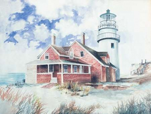 Cape Cod Light House Poster Print by Gregory Gorham - Item # VARPDXGOR607