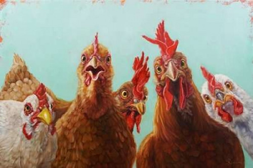 Chicken for Dinner Poster Print by Lucia Heffernan - Item # VARPDXH1343D