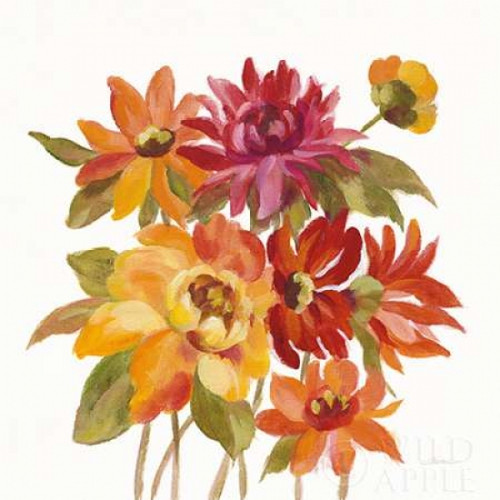 English Garden I on White Poster Print by Silvia Vassileva - Item # VARPDX32137 English Garden I on White Poster Print by Silvia Vassileva - Item # VARPDX32137