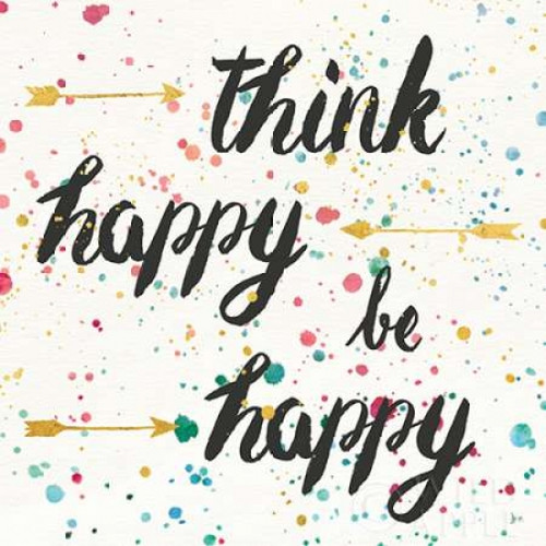 Think Happy II Poster Print by Jess Aiken - Item # VARPDX31375HR