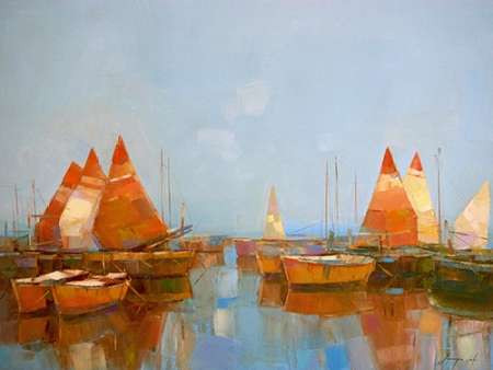 Gateway Harbor Park Poster Print by Vahe Yeremyan - Item # VARPDXY28D