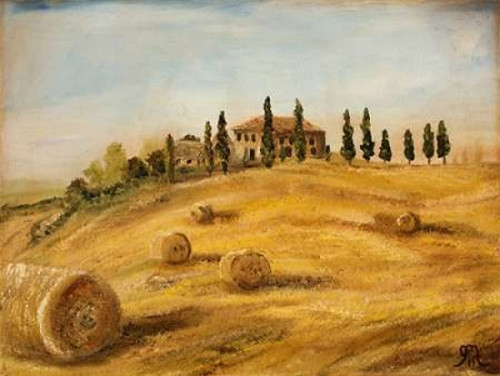 Tuscan Hayfield Poster Print by Jodi Monahan - Item # VARPDXMON127