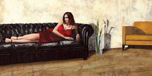 The Black Sofa Poster Print by Andrea Antinori - Item # VARPDX2AT1230