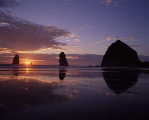 Haystack Rock II Poster Print by Ike Leahy - Item # VARPDXPSLHY283