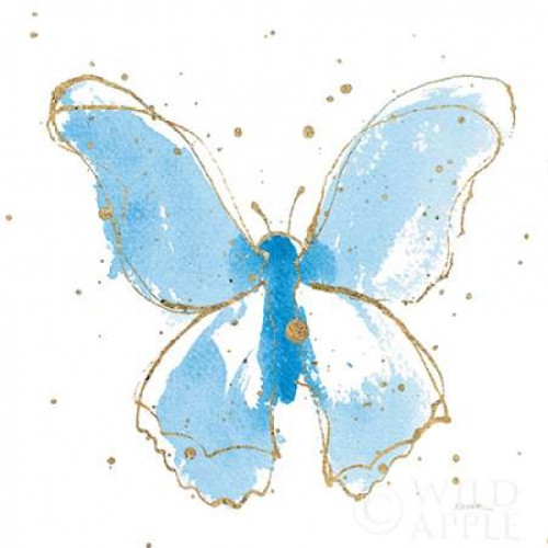 Gilded Butterflies II Poster Print by Shirley Novak - Item # VARPDX30833