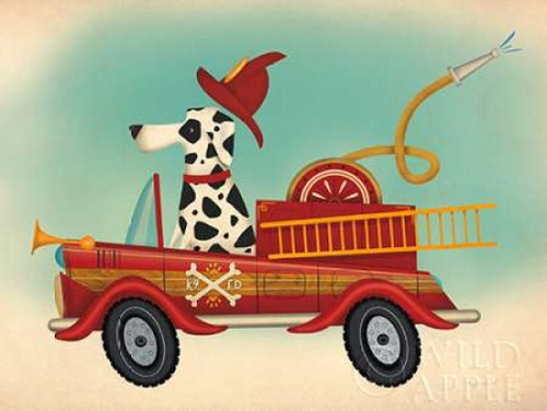 K9 Fire Department Poster Print by Ryan Fowler - Item # VARPDX30724