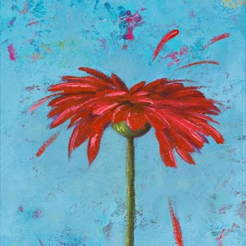 Blue Tiny Flower Square II Poster Print by Patricia Pinto - Item # VARPDX8459A Blue Tiny Flower Square II Poster Print by Patricia Pinto - Item # VARPDX8459A