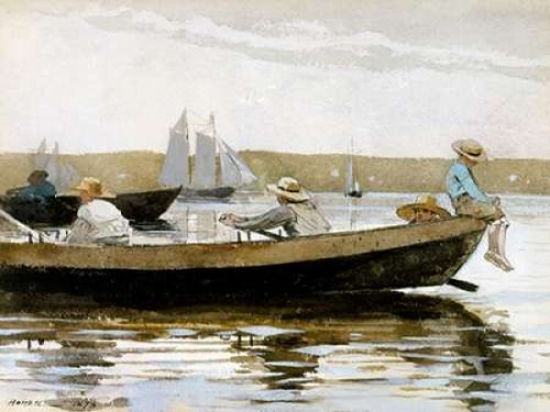 Boys in a Dory Poster Print by Winslow Homer - Item # VARPDX3HO2162