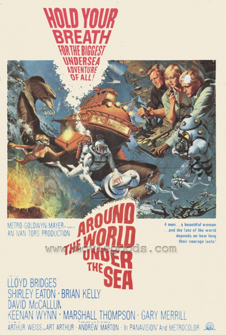 Around the World Under the Sea Movie Poster Print (27 x 40) - Item # MOVGH5262