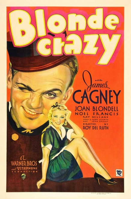 Blonde Crazy Movie Poster Print (27 x 40) - Item # MOVCB67773