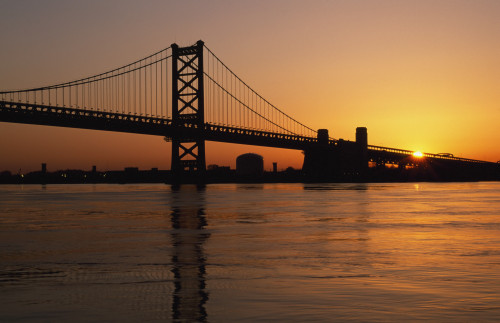 Benjamin Franklin Bridge PosterPrint - Item # VARDPI1914283