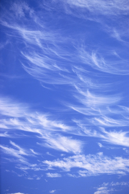 Blue Sky With Horse-Tail Wispy Clouds A35B PosterPrint - Item # VARDPI1997500