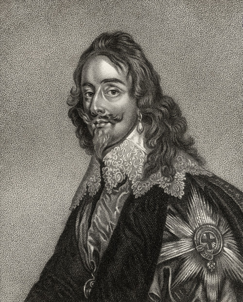 Charles I Of England 1600 1649 King Of England Scotland Wales And Ireland Engraved By Bocquet From The Book A Catalogue Of The Royal And Noble Authors Published 1806 PosterPrint - Item # VARDPI1862458