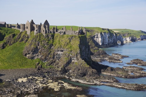Ruins On Coastal Cliff PosterPrint - Item # VARDPI1859319