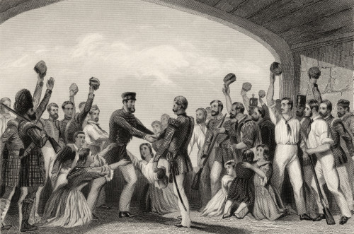The Relief Of Lucknow By General Havelock September 25 1857 Major General Sir Henry Havelock 1795 To 1857 Britsh General From The History Of The Indian Mutiny Published 1858 PosterPrint - Item # VARDPI1861609