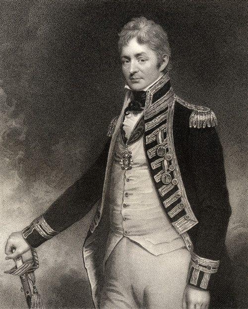 Sir Thomas Troubridge 1St Baronet C1758 To 1807 English Admiral Engraved By W Holl After Sir W Beechey From The Book National Portrait Gallery Volume Iv Published C 1835 PosterPrint - Item # VARDPI1861335
