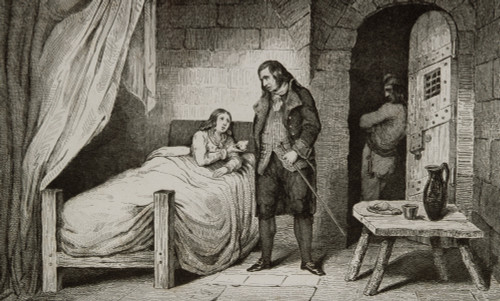 Louis Xvii 1785 To 1795 Sick And Imprisoned From Histoire De France By Colart Published Circa 1840 PosterPrint - Item # VARDPI1861209