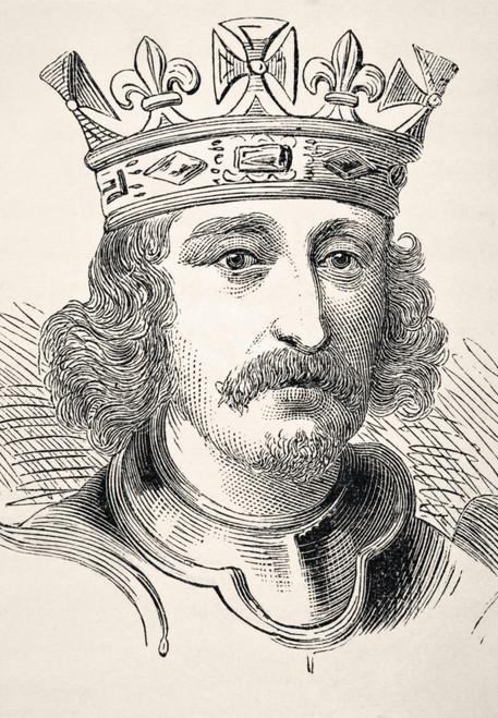 Richard I Of England Known As Lionheart 1157 To 1199 From The National And Domestic History Of England By William Aubrey Published London Circa 1890 PosterPrint - Item # VARDPI1855710