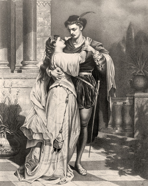Romeo And Juliet After A 19Th Century Engraving PosterPrint - Item # VARDPI1856468