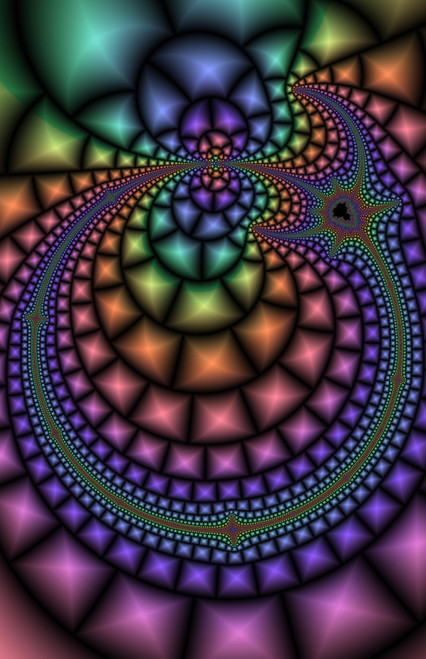 Multicolored Abstract PosterPrint